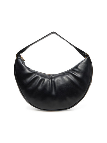 Calvin Klein Дамска чанта Pinched Soft Crescent Lg LV04F3009G Черен