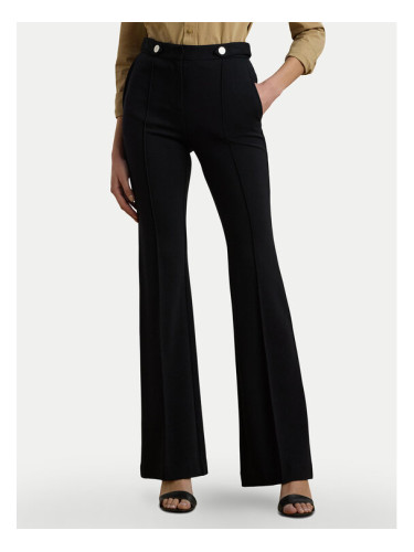 LAUREN RALPH LAUREN Текстилни панталони 200971132001 Черен Bootcut Fit