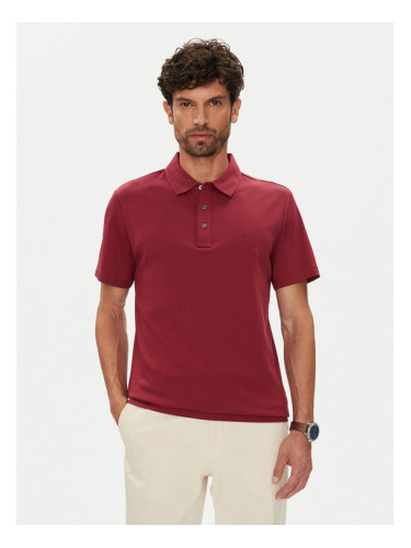 Michael Kors Тениска с яка и копчета CS15073C93 Розов Regular Fit