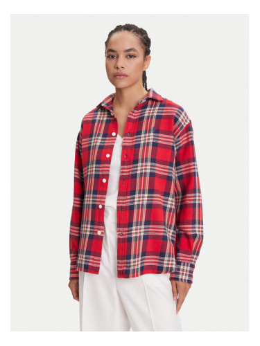 Polo Ralph Lauren Риза 211A95156004 Червен Relaxed Fit