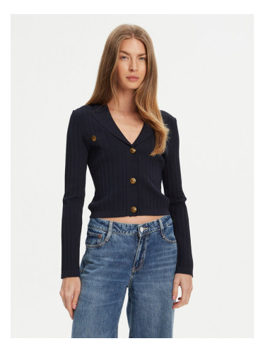 Guess Кардиган W5YR11 Z0130 Тъмносин Regular Fit