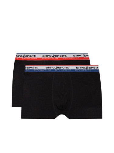 Beverly Hills Polo Club Комплект 2 чифта боксерки CEO_ZGW_BHPC_003_AW25_(2-PACK) Черен