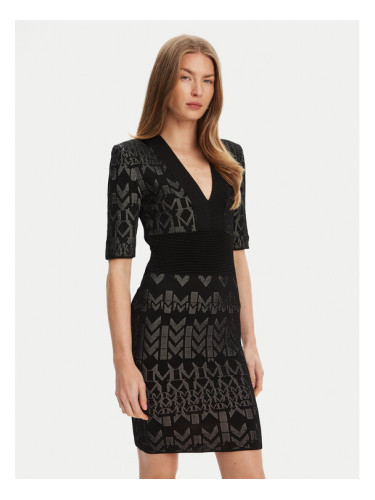 Marciano Guess Плетена рокля 5YGK20 5877Z Черен Slim Fit