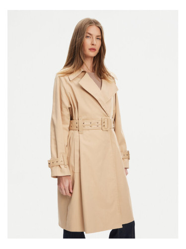 Guess Тренч W5YL02 WHDF1 Бежов Regular Fit
