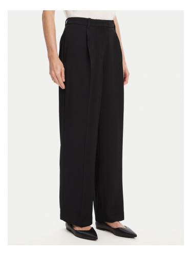 Tommy Hilfiger Текстилни панталони WW0WW46749 Черен Relaxed Fit