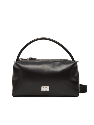 Tommy Jeans Дамска чанта Tjw American Cool Shoulder Bag AW0AW17531 Черен