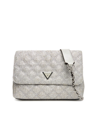 Guess Дамска чанта Giully II HWQM96 73200 Сребрист