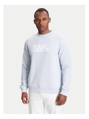 KARL LAGERFELD Суитшърт 705091 553917 Светлосиньо Regular Fit