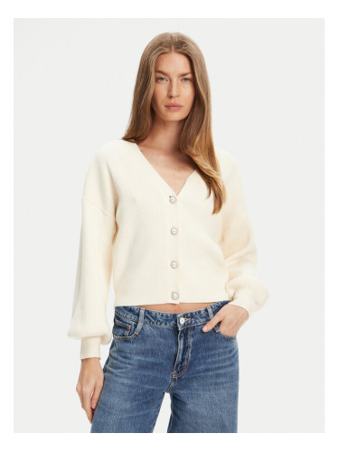 Guess Кардиган W5YR07 Z2ZK2 Екрю Relaxed Fit