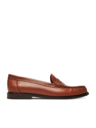 Polo Ralph Lauren Мокасини Calfskin Penny Loafer 818961942001 Кафяв