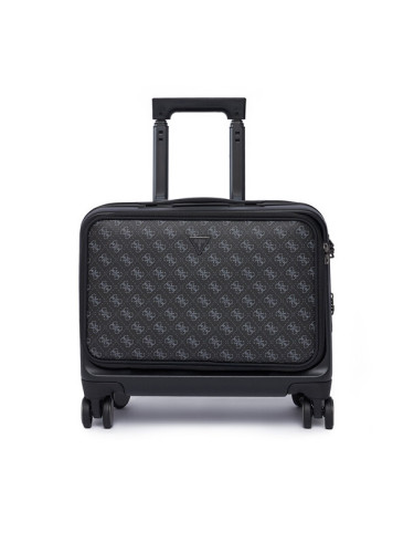 Guess Самолетен куфар за ръчен багаж TMVELO P5143 Черен