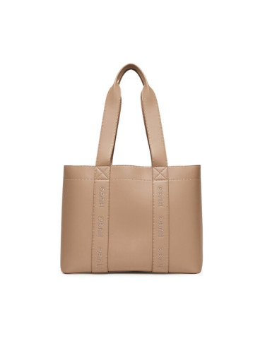 HUGO Дамска чанта 50547491 Бежов
