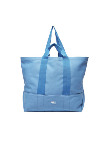 Tommy Jeans Дамска чанта Tjw Tote Edition Canvas AW0AW17542 Син