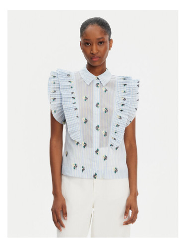 Munthe Риза Must 252102725224 Светлосиньо Regular Fit