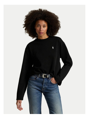 Polo Ralph Lauren Блуза 211967105002 Черен Straight Fit
