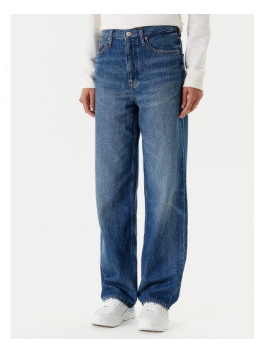 Tommy Jeans Дънки Layla DW0DW20512 Тъмносин Straight Fit
