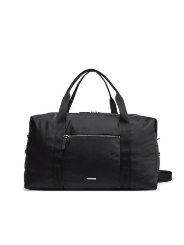 Calvin Klein Сак Sleek Nylon Weekender Bag LV04D3043G Черен