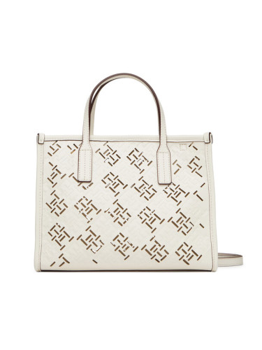 Tommy Hilfiger Дамска чанта Th City Mini AW0AW17500 Екрю