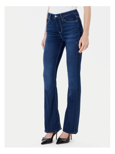 Guess Дънки W5YA0L D0782 Син Flare Fit