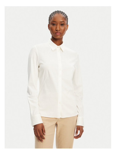BOSS Риза Bronta 50543691 Екрю Extra Slim Fit