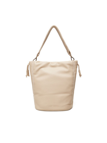 Tommy Hilfiger Дамска чанта Th Soft Summer Bucket AW0AW17540 Бежов