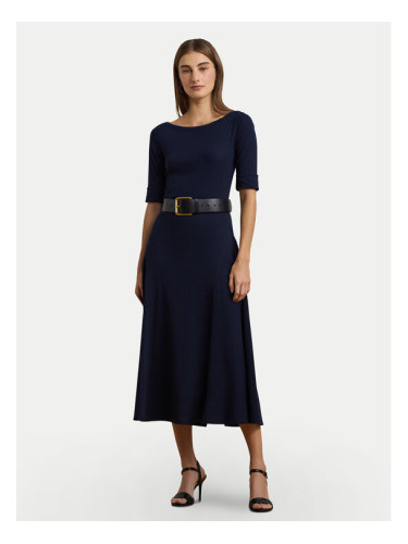 LAUREN RALPH LAUREN Ежедневна рокля 200973599002 Тъмносин Slim Fit