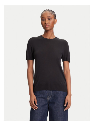 Calvin Klein Пуловер LV044A307G Черен Regular Fit