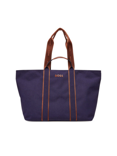 BOSS Дамска чанта Palmah Tote 50546461 Тъмносин