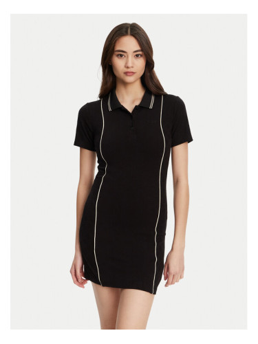 Guess Плетена рокля V5YK00 KCX12 Черен Regular Fit