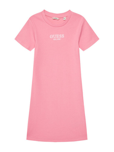 Guess Ежедневна рокля J5YK11 KBZP4 Розов Regular Fit