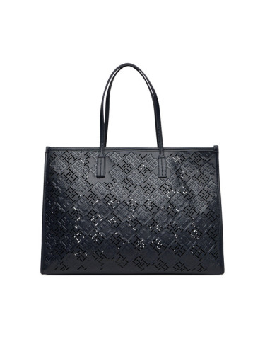 Tommy Hilfiger Дамска чанта Th City AW0AW17501 Тъмносин