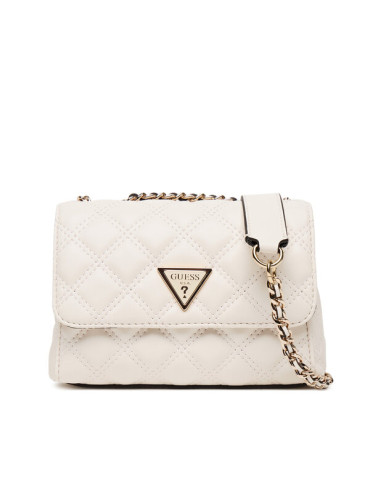 Guess Дамска чанта Giully II Mini HWQG96 73740 Бял