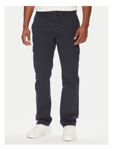 Tommy Hilfiger Текстилни панталони Denton MW0MW39695 Тъмносин Straight Fit