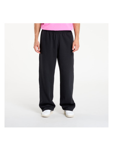 Суитшърт Nike Solo Swoosh Men's Fleece Open-Hem Pants Black/ Black/ White XS