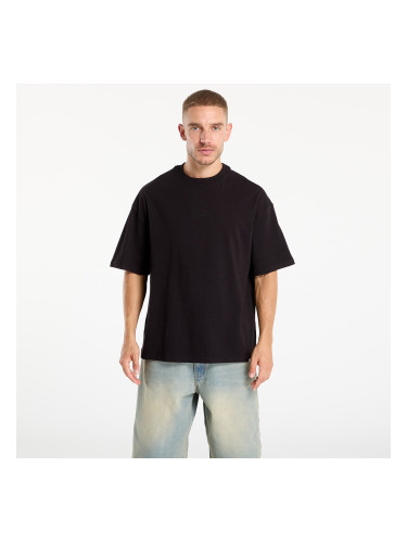 Тениска Mitchell & Ness Branded Script Oversized Tee Black L