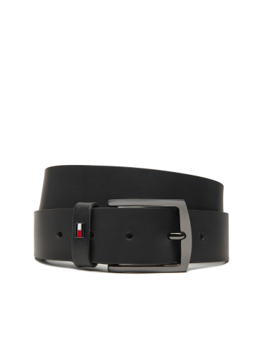 Мъжки колан Tommy Hilfiger AM0AM13576 Черен