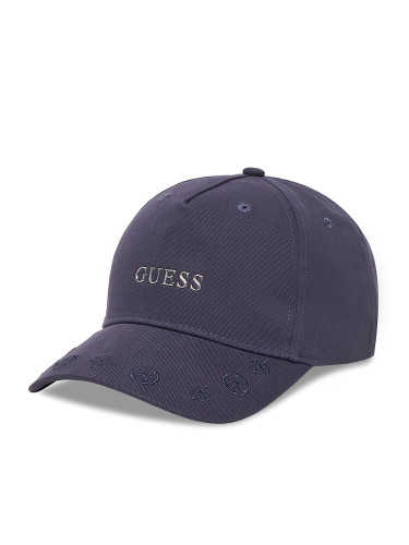 Шапка с козирка Guess V5YZ01 WFKN0 Тъмносин