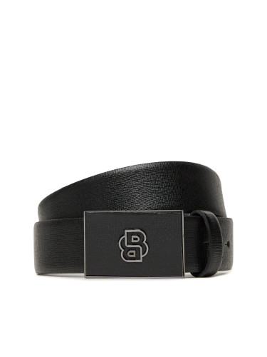 Мъжки колан BOSS 50548350 Черен