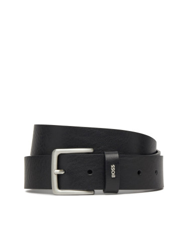Мъжки колан BOSS 50548370 Черен