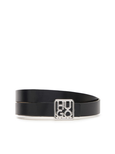 Дамски колан HUGO 50548474 Черен