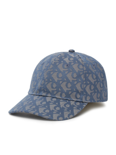 Шапка с козирка Calvin Klein Aop 6 Panel Baseball Cap LV04K5058G Син