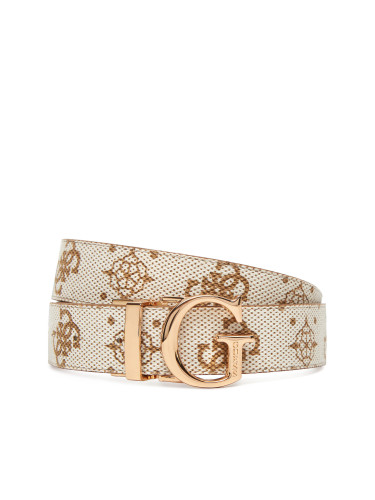 Дамски колан Guess BW9268 P5330 Бял