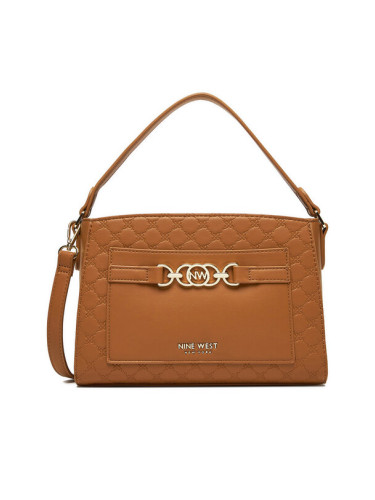 Nine West Дамска чанта CEO-LUNA-III-H242046 Кафяв