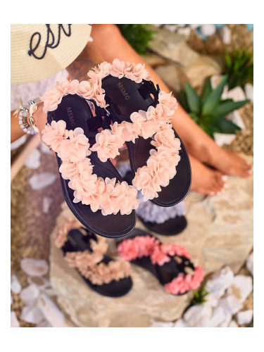 Resti Powder women's sandals with flowers Alferroy