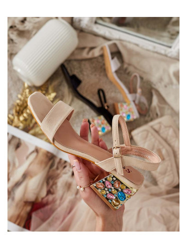 Resti Women's Sandals on a post with crystals Ohvare