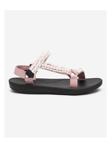 Resti Pink women's sports sandals with Dotiss pearls- Footwear