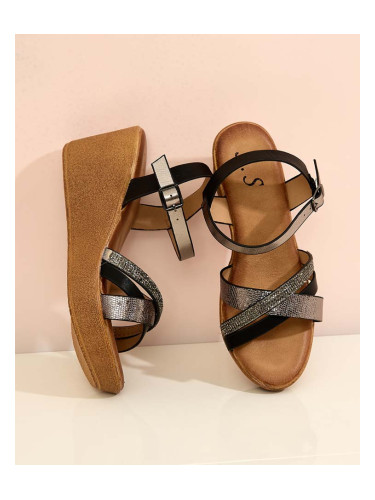 Resti Women's sandals with zircons Bozi