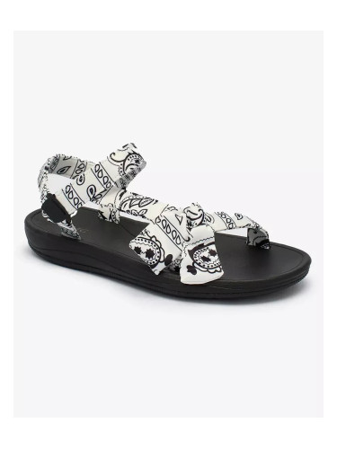 Resti White women's sandals with bow Oyall