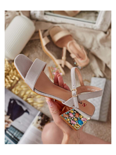 Resti Women's Sandals on a post with crystals Ohvare