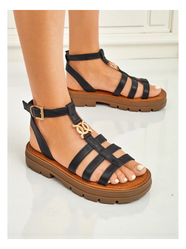 Resti Women's Roman Sandals Golden Livia